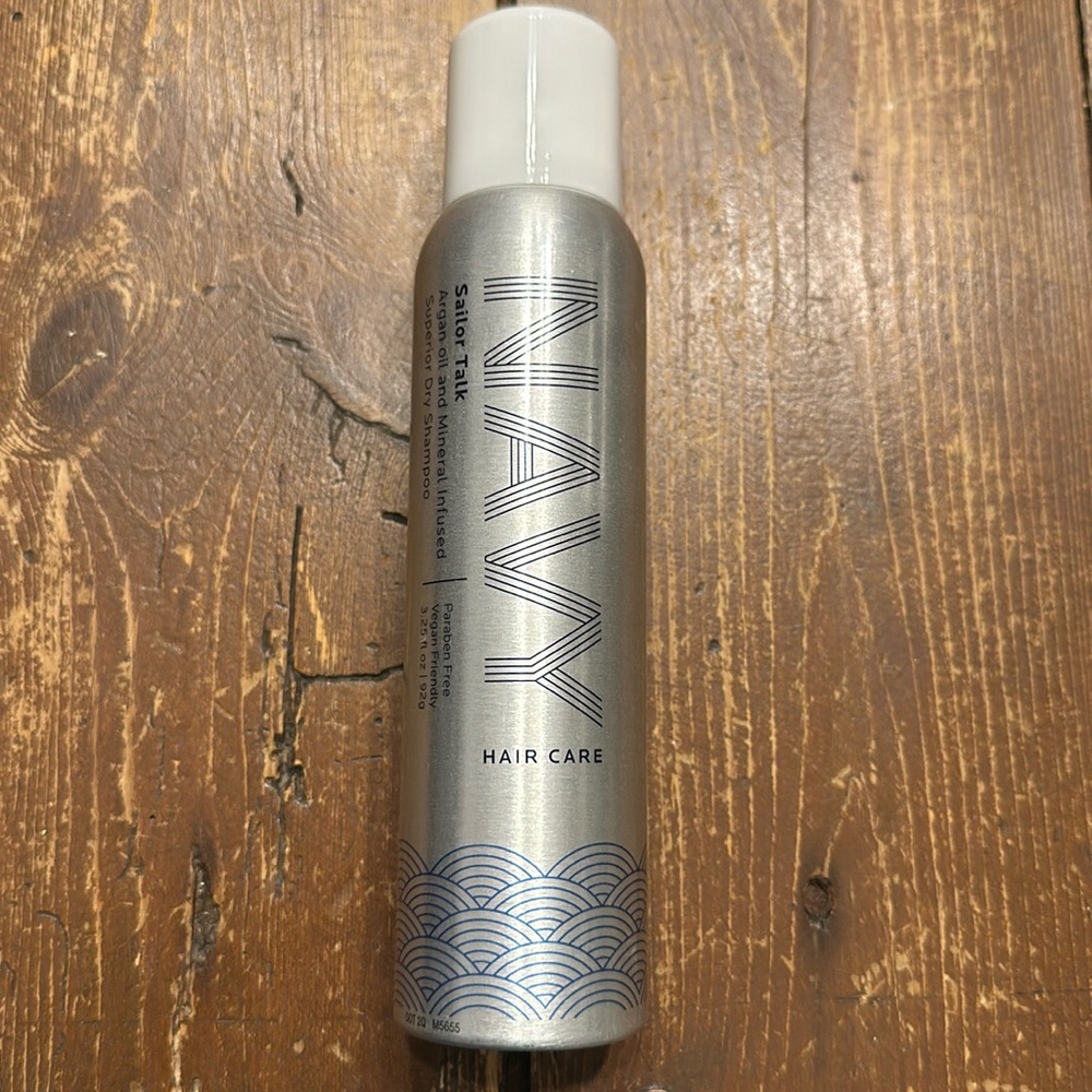 NAVY Hair Care- Sailor Talk Argan Oil and Mineral Infused Superior Dry Shampoo